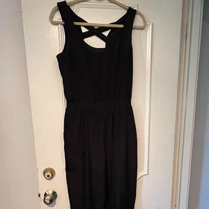 BCBG Generation Silk Black Jumper